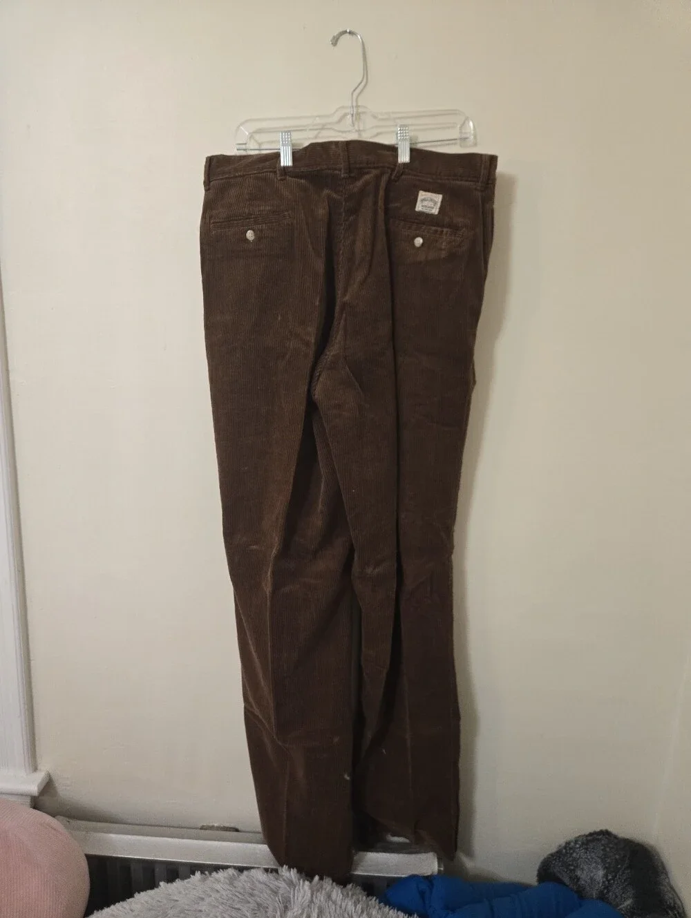 NWT Polo Ralph Lauren Brown Corduroy Pamts Men's 42 36